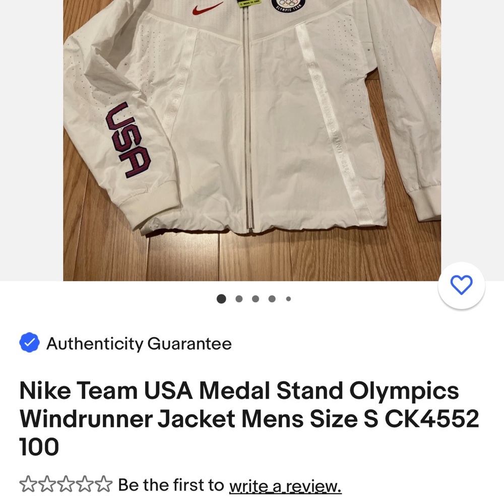 Net 2020 Nike Olympic Zip up - Picture 1 of 7